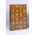 Library Card File Multimedia Cabinet