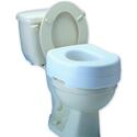Elevated Toilet Seat With Undergrips