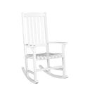 Eucalyptus Porch Rocker in White