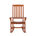 Eucalyptus Porch Rocker in Natural Oil Finish