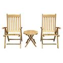 Adjustable Armchair and Table Set