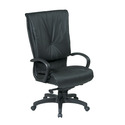 Executive Leather Chair with Knee Tilt Control