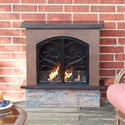 Aspen Portable Indoor / Outdoor Gel Fuel Fireplace