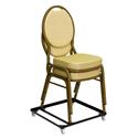 HERCULES Series Steel Stack Chair and Church Chair Dolly