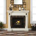 Carrington Convertible Black Gel Fireplace