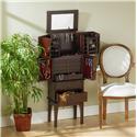 Cherry Jewelry Armoire