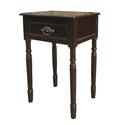 Antique Square End Table