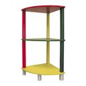 Kids 3-Tier Corner Shelf