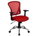 Mid-Back Mesh Office Chair with Chrome Finished Base