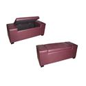 Red Storage Bench
