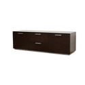 Maumell Dark Brown Wood Modern Cabinet