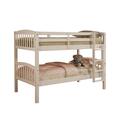 Mission Style Bunk Bed in White