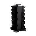 CAP 4 Sided Dumbbell rack (Holds 5-50lb Pairs of Hex,Chrome,SDR) 
