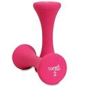 Tone Fitness Hourglass Shaped Dumbbells 