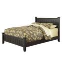 Arts & Crafts Black Queen Bed