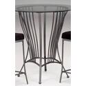 Galaxy Silver Pub Table
