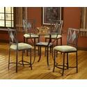 Diamond Tile Pub Table
