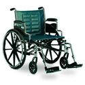Wheelchair 24x18 Black Adjustable Seat