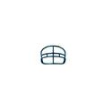 Riddell Kra-Lite Football Facemasks Mb-5