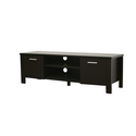 Wythe Dark Brown Modern Wood TV Stand