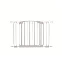 Dreambaby Chelsea Swing Close Gate Combo Pack- Black