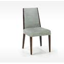 Neo Fabric Side Chair  - 2 Pack w/ Walnut Frame