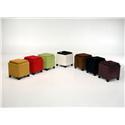 Micro Fiber Storage Ottoman