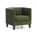 Melrose Chair Green Chenille