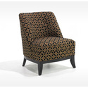 Jester Armless Fabric Club Chair