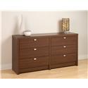 Designer Series 9 - 6 Drawer Dresser