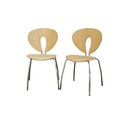 Mali Molded Plywood Modern Dining Chair 