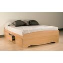 Queen 6 drawer Platform Storage Bed