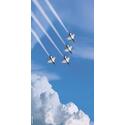 Sky-Scapes Fluorescent Light Diffuser - Jets