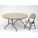 Blow-Molded Plastic Folding Table