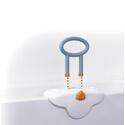 Adjustable Tub Rail With Soap And Shampoo Dish