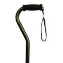 Offset Handle Aluminum Cane