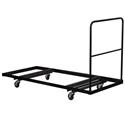 Black Steel Folding Table Dolly for 30x72 Rectangular Folding Tables [NG-DY3072-GG]