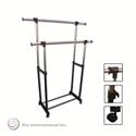 Double Levers Clothes Rack