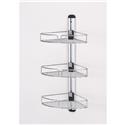 Modern Bathroom Wall Mount W/ 3 Racks
