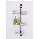 Modern Shower/Bathroom Wall Mount W/ 3 Racks