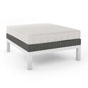 Beach Grove Ottoman in River Rock Weave