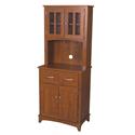 Microwave Cabinet w/ Glass Doors