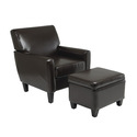 Palmetto Chair and Storage Ottoman