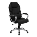 High Back Black Leather Executive Office Chair