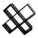 Crisscross Media Wall Storage