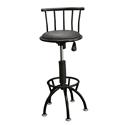 Adjustable-Height Swivel Barstool