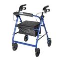 Rollator with Fold Up and Removable Back Support, Padded Seat, 6