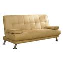 Futon Sofa Bed with 2 Pillows