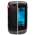 OtterBox Commuter Series f/BlackBerry&reg; Torch 9800S/9810S - Black/Hot Pink
