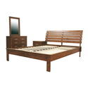 Robbin Brown Queen 4 Piece Modern Bedroom Set